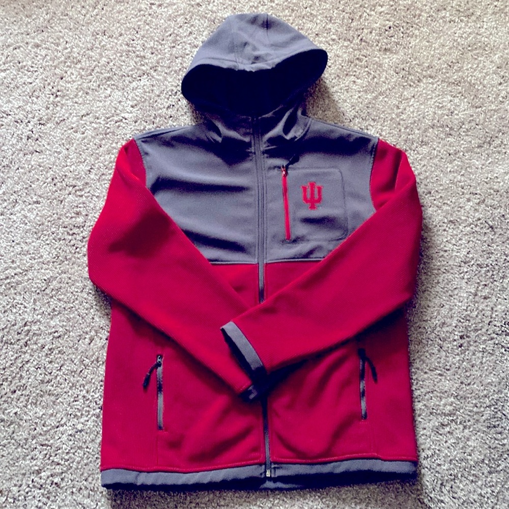 IU men’s jacket worn once. New condition.